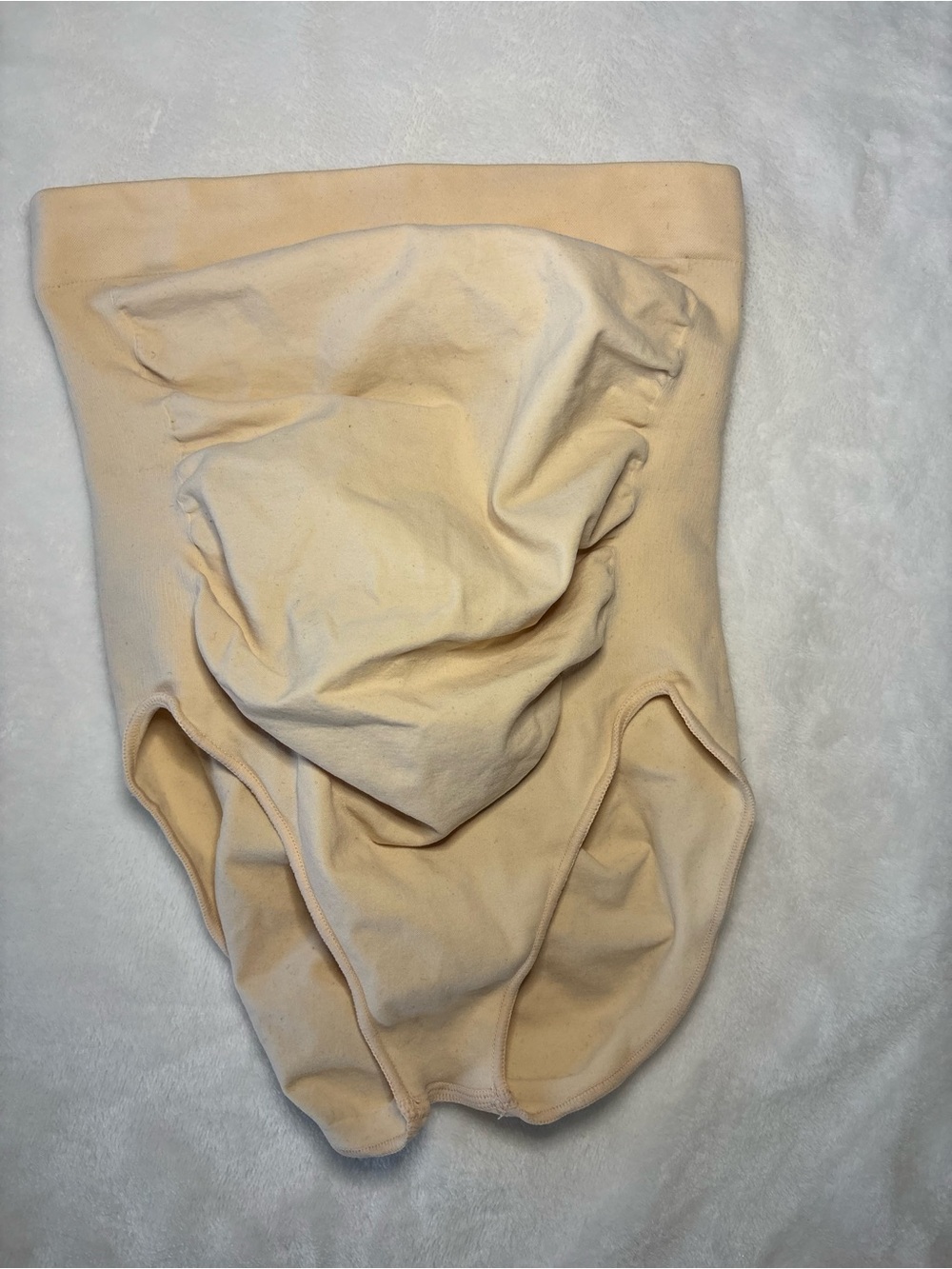 Skims Nude Beige High-Waist maternity Shapewear Brief